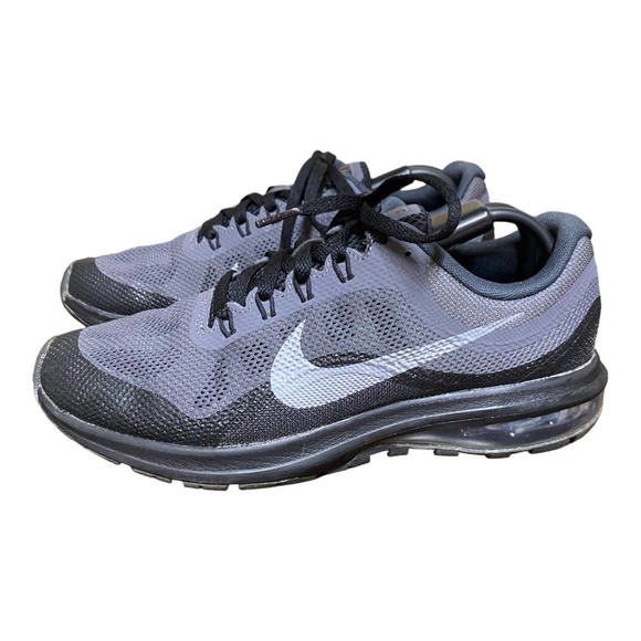 Nike Other - Nike Air Max Dynasty 2 859575-001 Gray Black Running Shoes Sneakers 6Y